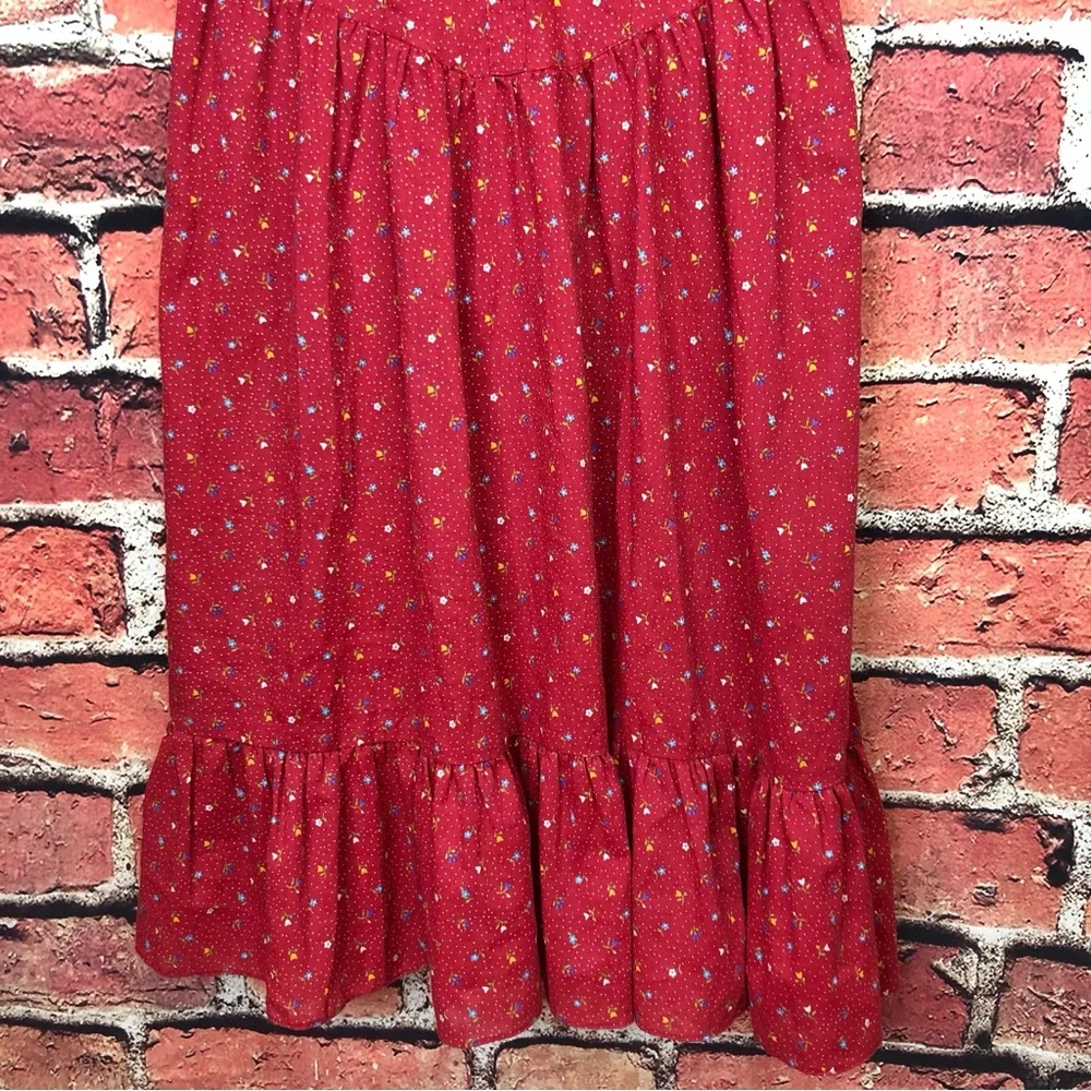 Vintage 1970s prairie dress - Picture 5 of 11